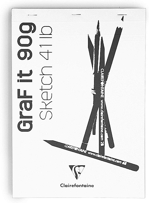 CF BLOC DESEN A4 GRAFIT 80F 90GR CLAIREFONTAINE 96623C [1]
