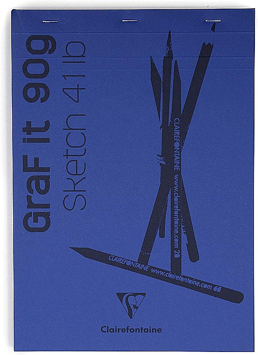 CF BLOC DESEN A4 GRAFIT 80F 90GR CLAIREFONTAINE 96623C [2]