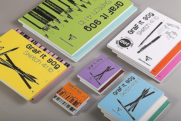 CF BLOC DESEN A4 GRAFIT 80F 90GR CLAIREFONTAINE 96623C [7]