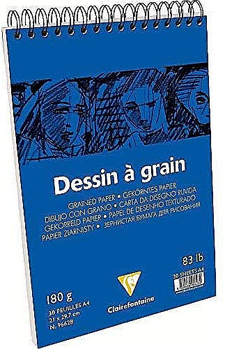 CF BLOC DESEN A4 30F 180GR SPIRALAT CLAIREFONTAINE 96628C [4]