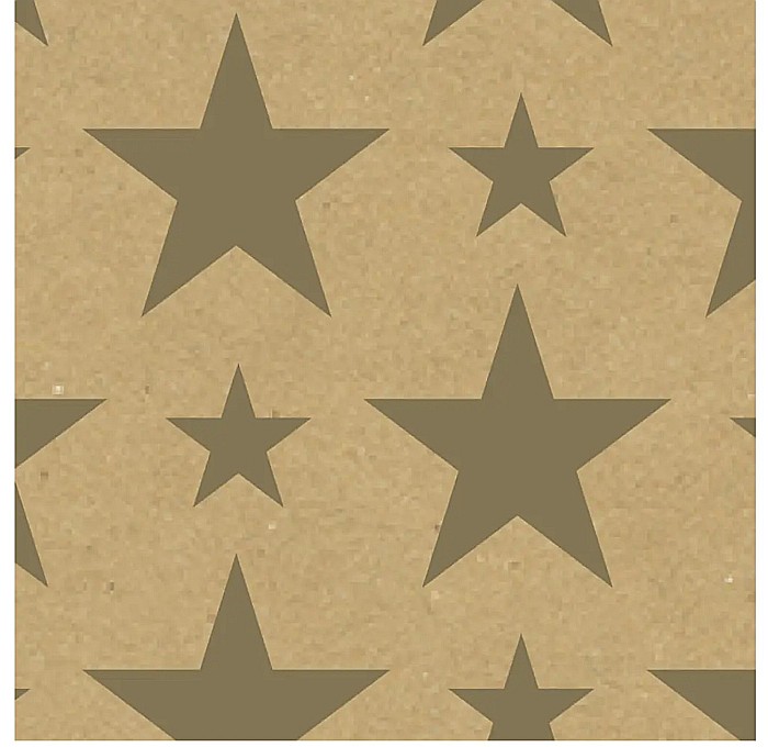 CF HARTIE IMPACHETAT ROLA 0.7*50M STELUTE AURII 70GR/M2 CLAIREFONTAINE 223905C [2]