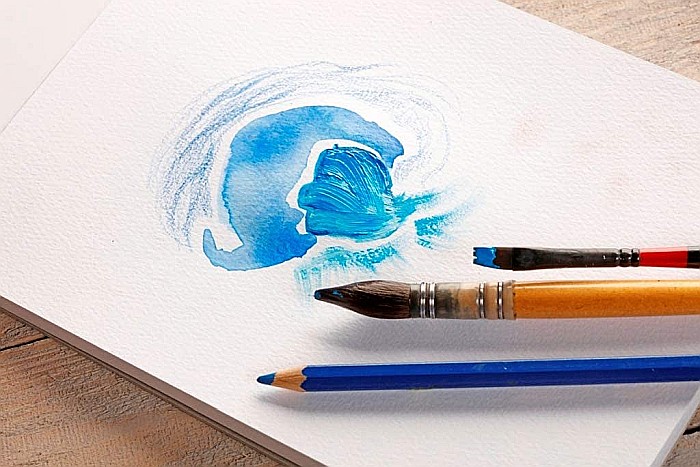 CF BLOC DESEN A4 PAINT'ON 20F 250GR/m2 CLAIREFONTAINE MULTI-TECHNIQUE 975049C [2]