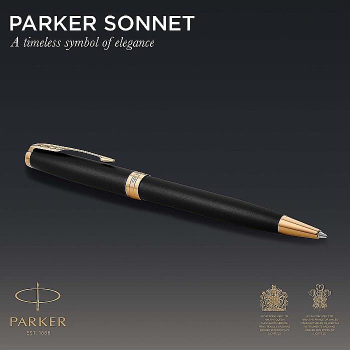 PARKER PIX SONNET BASIC, NEGRU MAT GT 160105/1931519 [2]