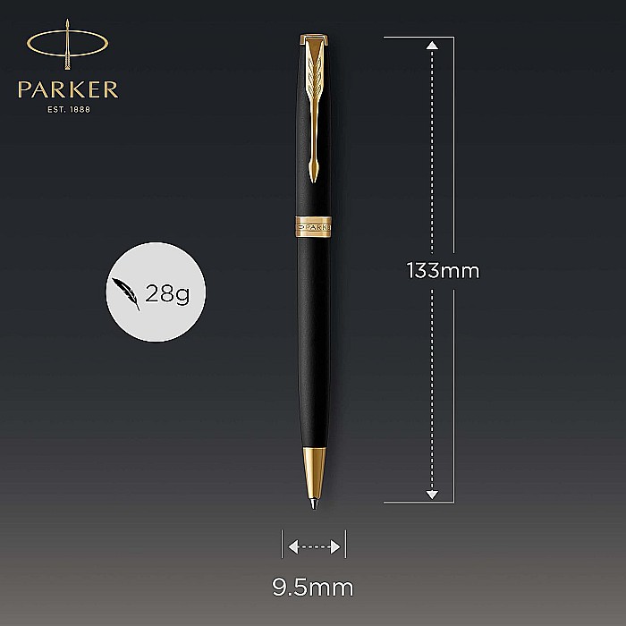 PARKER PIX SONNET BASIC, NEGRU MAT GT 160105/1931519 [3]