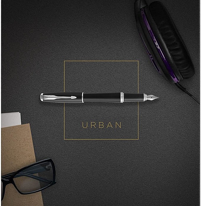 PARKER STILOU URBAN ROYAL MUTED BLACK GT PENITA F 160138/1931593 [8]