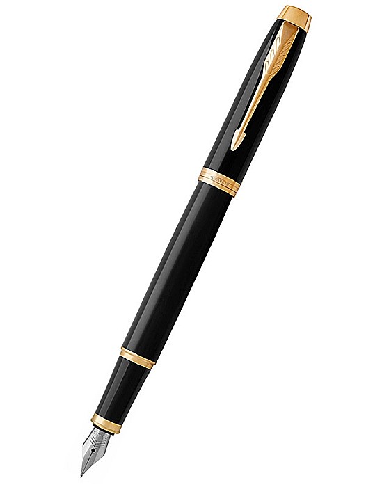 PARKER STILOU IM ROYAL BLACK LACQUER GT F 160160 [1]