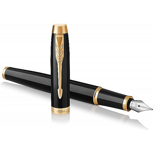 PARKER STILOU IM ROYAL BLACK LACQUER GT F 160160 [2]