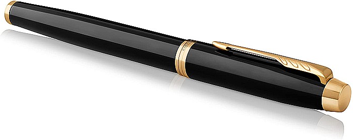 PARKER STILOU IM ROYAL BLACK LACQUER GT F 160160 [5]