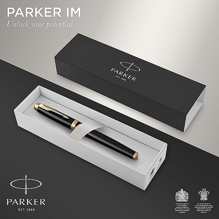 PARKER ROLLER IM ROYAL BLACK LACQUER GT 160231 [2]