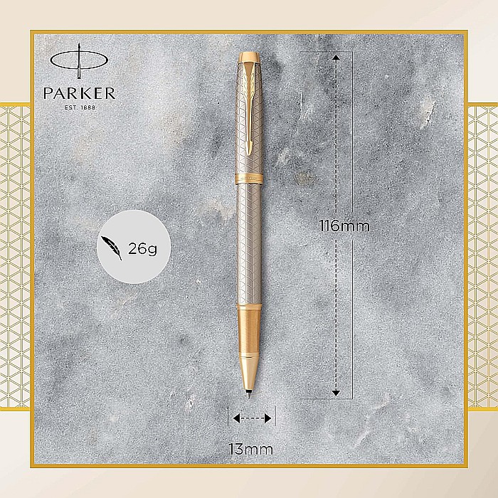 PARKER ROLLER IM ROYAL PREMIUM WARM SILVER GT 160227 [3]