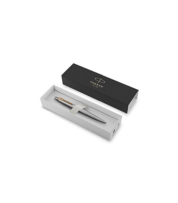 PARKER PIX JOTTER ROYAL STAINLESS STEEL CHROME TRIM GT 160019 [3]