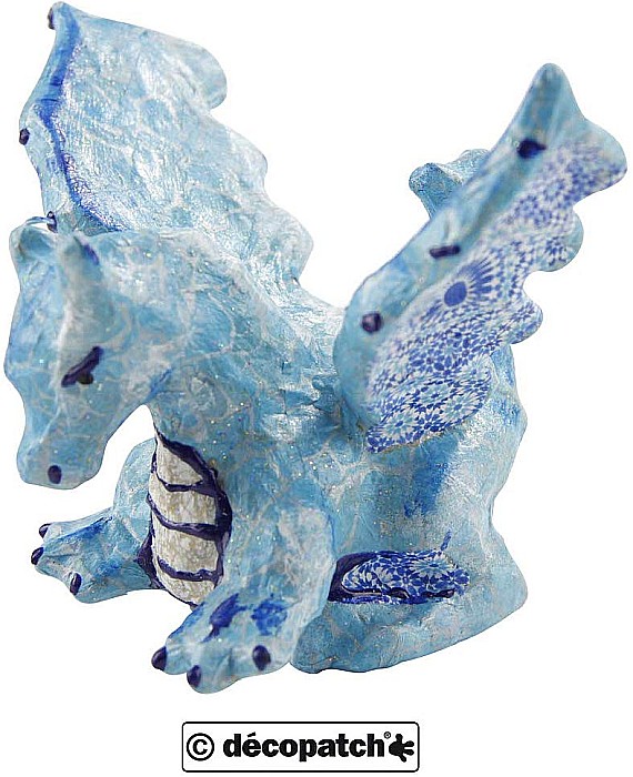 CF DRAGON PAPIER MACHE 12*6.3*10.2 CM AP135O [4]