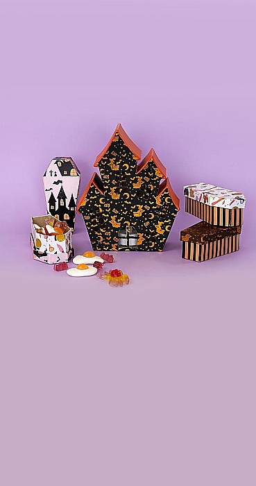 CF HAUNTED HOUSE PAPIER MACHE 16.5*8*19.5CM SA232C [2]