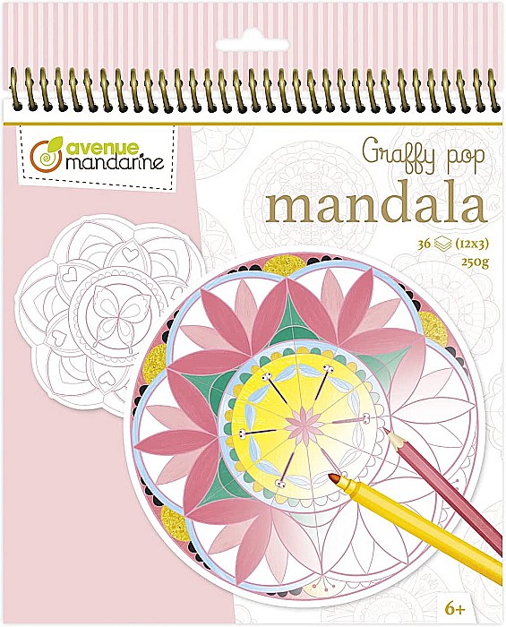 CF CARTE DE COLORAT GRAFY POP MANDALA GIRL GY027O [1]