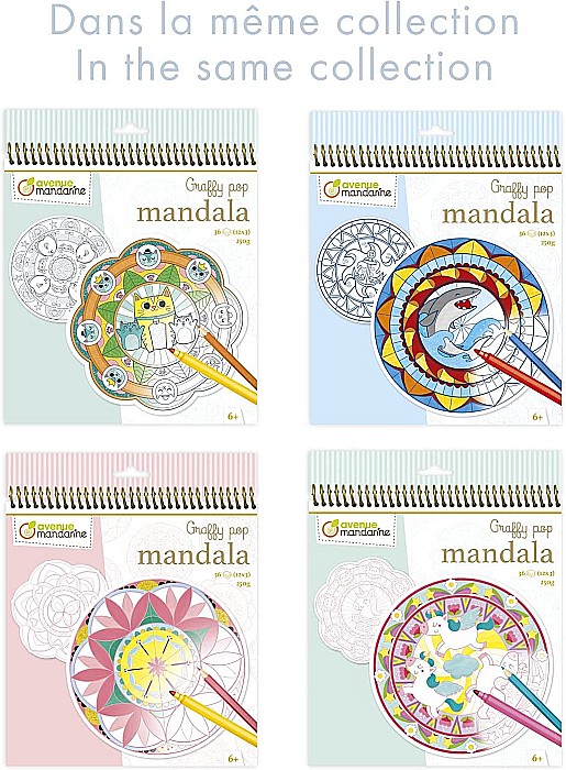 CF CARTE DE COLORAT GRAFY POP MANDALA GIRL GY027O [4]