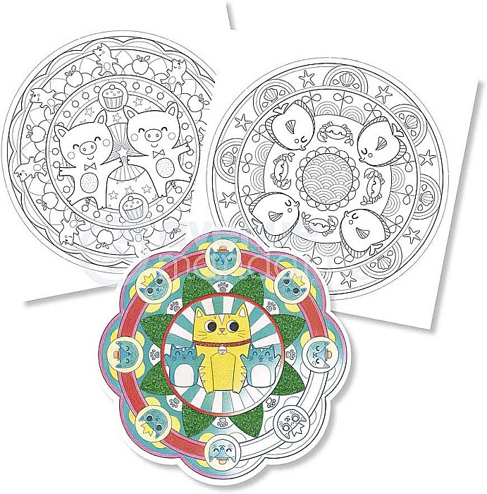 CF CARTE DE COLORAT GRAFY POP MANDALA ANIMALS GY030O [2]