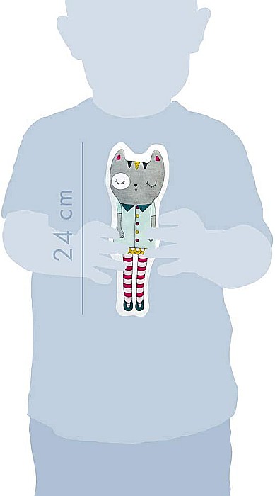 CF KIT CREATIV PICTURA PISICA HUGUETTE 24CM AVENUE MANDARINE PP033C [4]