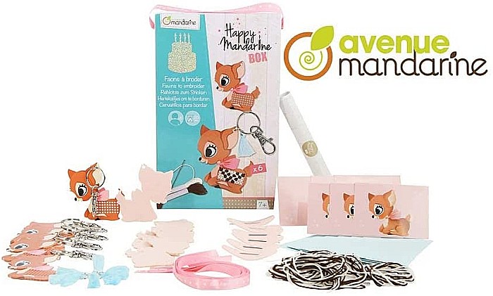 CF KIT CREATIV BRODERIE HAPPY MANDARINE BOX KC005O [2]