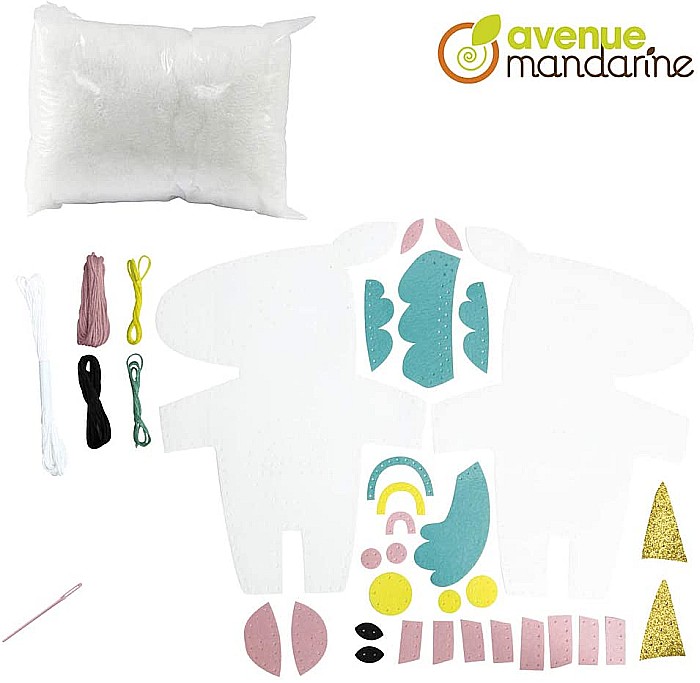 CF KIT CREATIV BRODERIE UNICORNUL ALICIA LITTLE COUZ'IN COLLECTION KC066C [3]