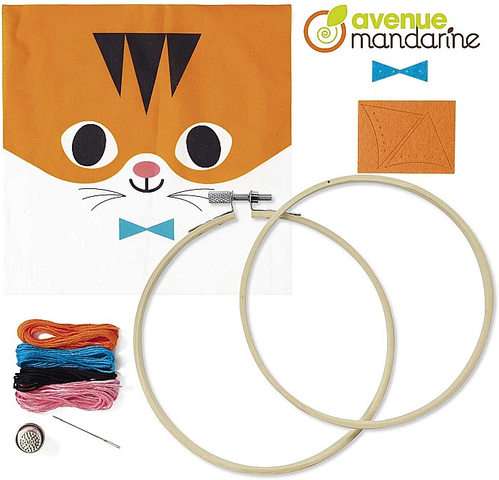 CF KIT CREATIV BRODERIE PIX'GALLERY TAMBURINA PISICA KC118C [3]