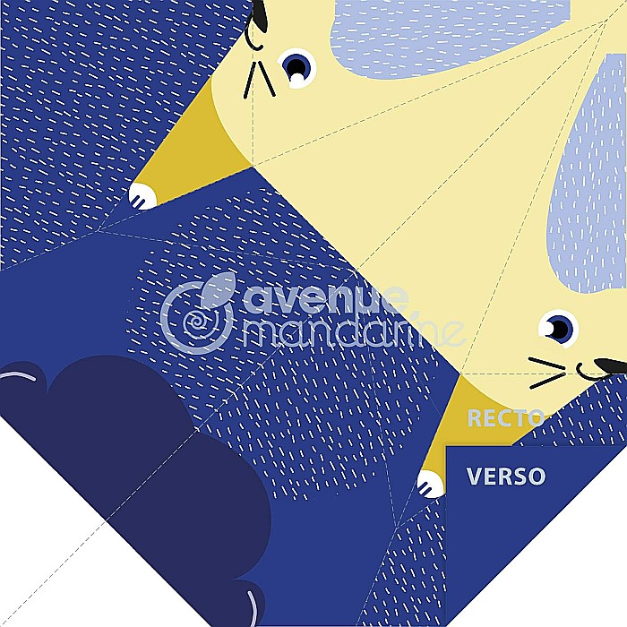 CF KIT CREATIV MY LITTLE ORIGAMI - IEPURE AVENUE MANDARINE OR507C [3]