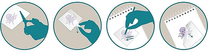 CF STICKERE TRANSFERABILE LUMEA PIRATILOR AVENUE MANDARINE CC049C [2]