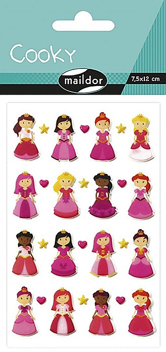 CF STICKER 3D COOKY 7.5*12CM MAILDOR PRINTESE CY002O [1]