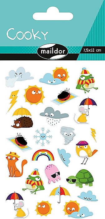 CF STICKER 3D COOKY 7.5*12CM MAILDOR VREMEA CY156C [1]