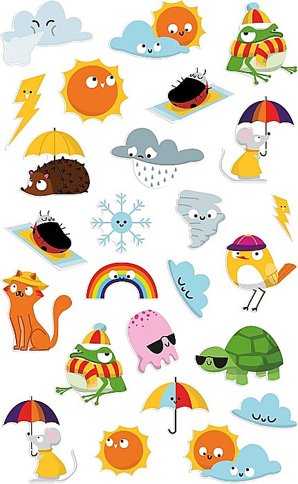 CF STICKER 3D COOKY 7.5*12CM MAILDOR VREMEA CY156C [2]