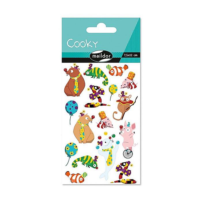CF STICKER 3D COOKY 7.5*12CM MAILDOR CLOVNI CY158C [1]