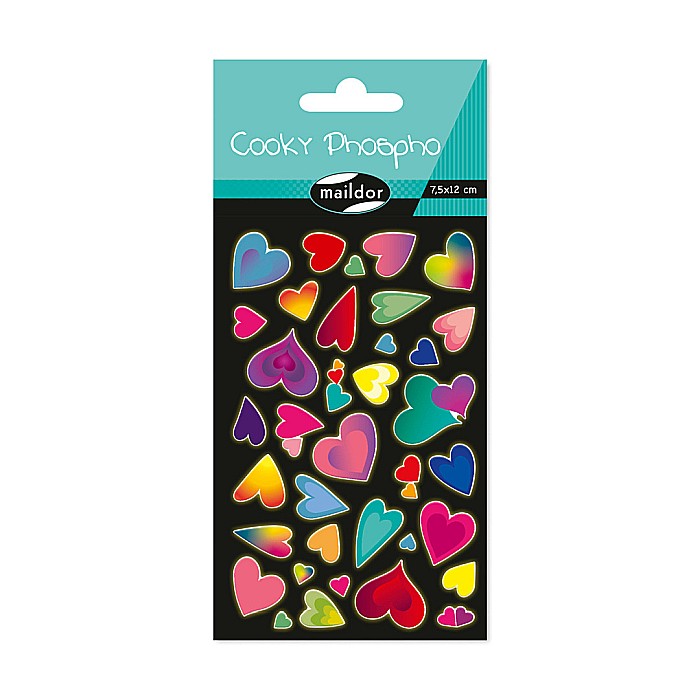 CF STICKER 3D COOKY 7.5*12CM MAILDOR GLOW IN THE DARK INIMI CY162C [1]