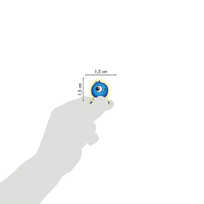 CF STICKER 3D COOKY 7.5*12CM MAILDOR GLOW IN THE DARK MONSTRII CY167C [3]