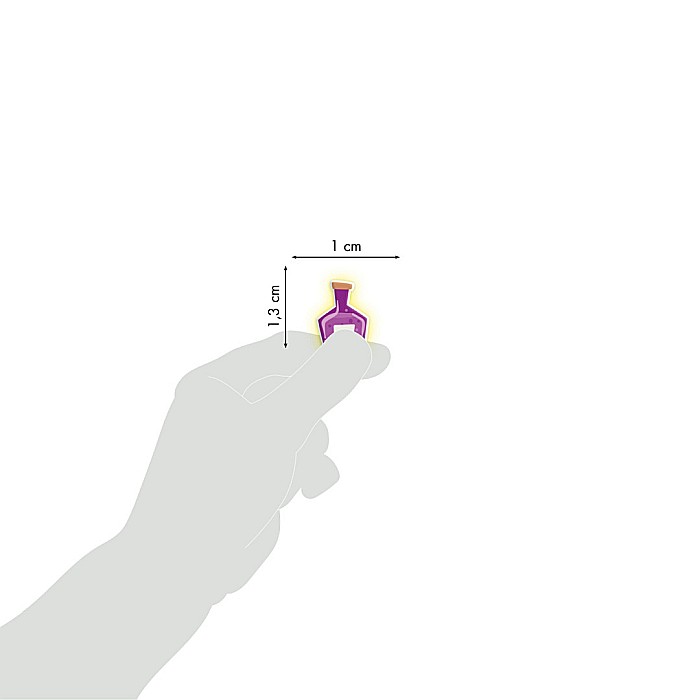 CF STICKER 3D COOKY 7.5*12CM MAILDOR GLOW IN THE DARK MAGIE CY168C [3]