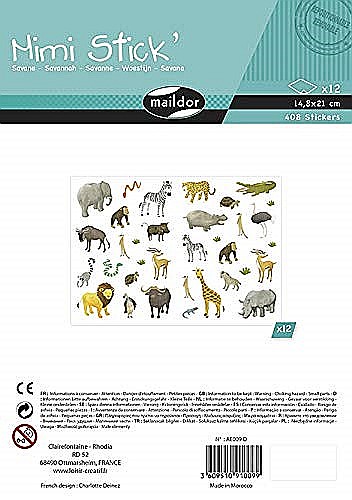CF STICKER MIMI 16*21CM MAILDOR ANIMALE SAVANA AE009O [4]