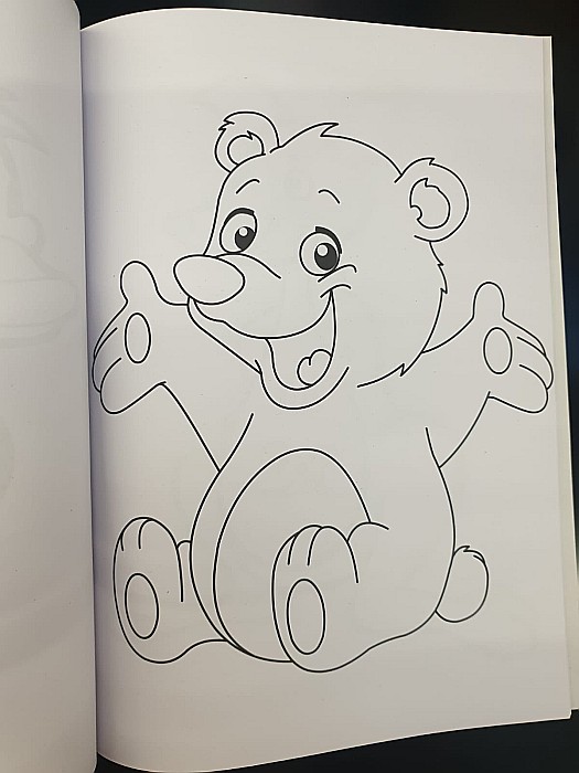 EU CARTE DE COLORAT SI DECUPAT A4 40F CU ANIMALE PENTRU COPII 75100 [2]