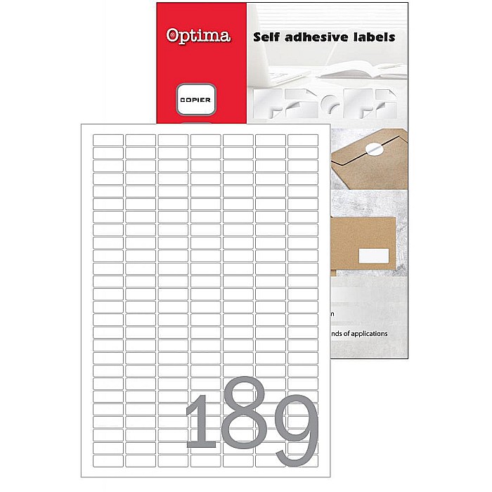EU ETICHETE AUTOADEZIVE 189/A4 25.4*10MM 100COLI/SET 32121 [1]