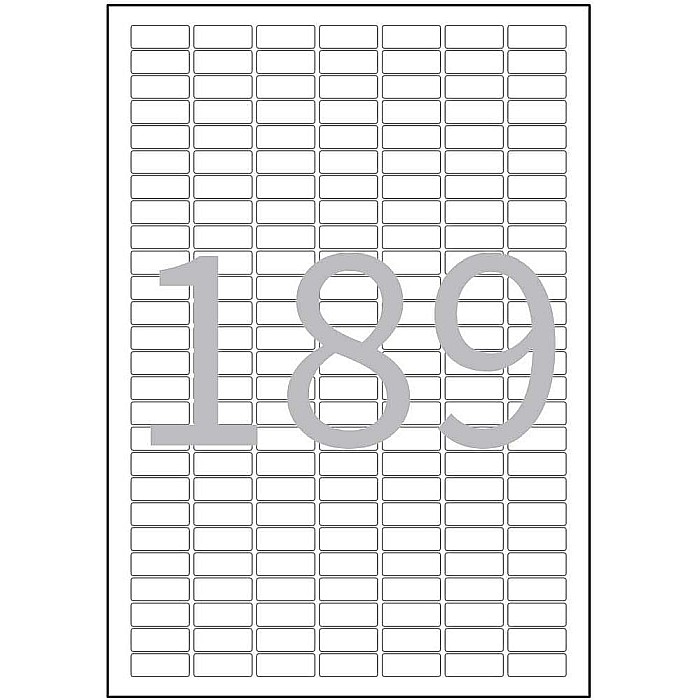 EU ETICHETE AUTOADEZIVE 189/A4 25.4*10MM 100COLI/SET 32121 [2]