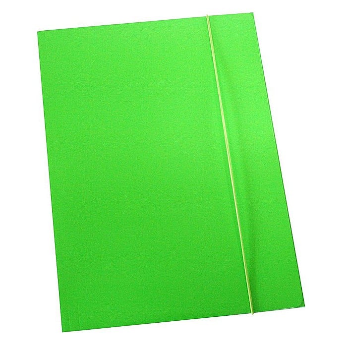EU DOSAR CARTON A4+  CU ELASTIC VERDE NEON 60677 [1]