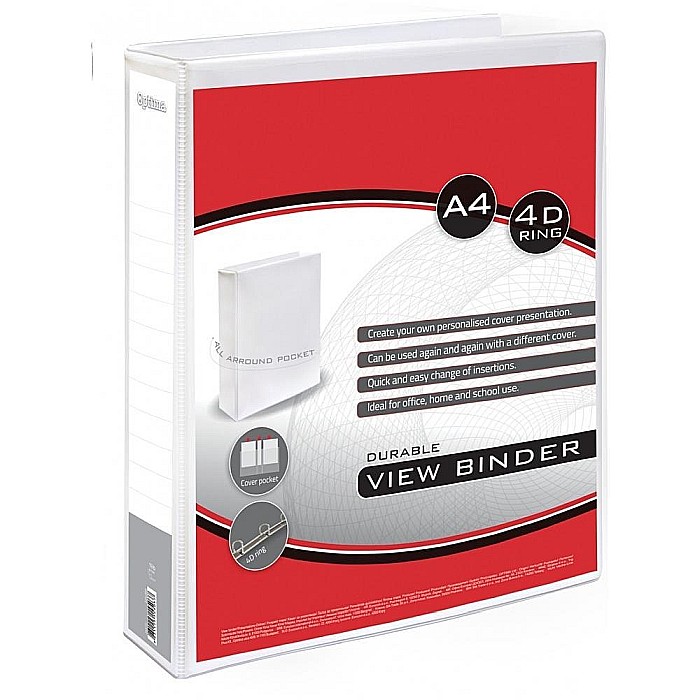 EU CAIET MECANIC  A4 4 INELE 3.8CM ALB 24511 [1]