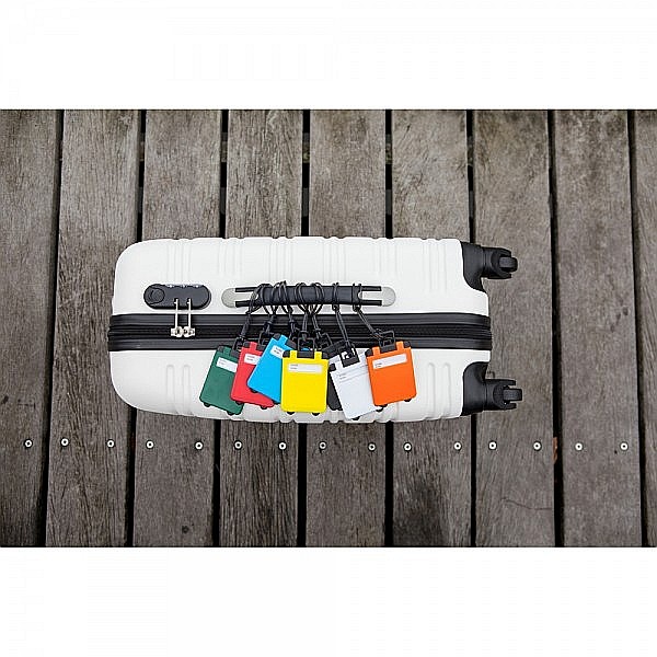 EU ETICHETA PENTRU BAGAJ CALATORIE NEAGRA 5.5x9.5 cm 7380202 [2]