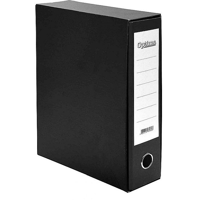 EU BIBLIORAFT 8CM + CUTIE A4 NEGRU 124274 [2]