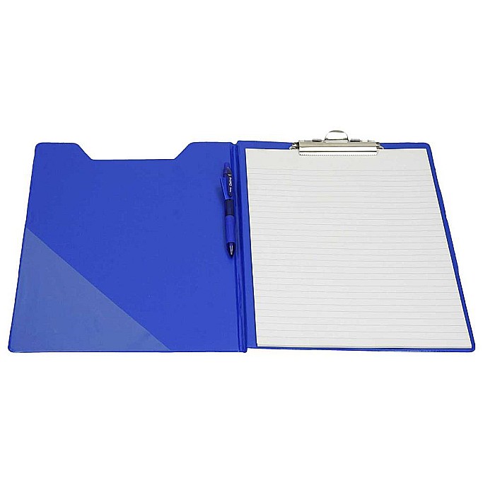 EU CLIPBOARD DUBLU A4 PP ALBASTRU 22332 [2]