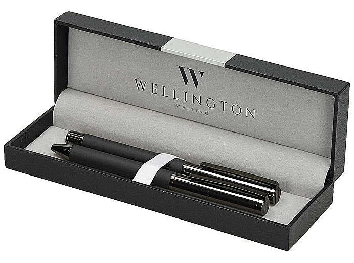 EU SET PIX + ROLLER WELLINGTON STAMFORD NEGRU 1949802 [1]