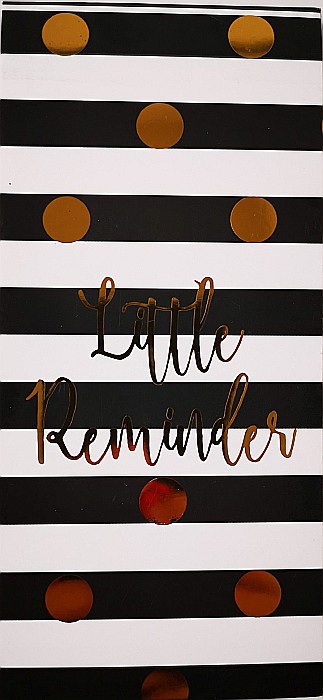 EU NOTES 7*15CM 64F BLACK&WHITE DR 529343 [1]