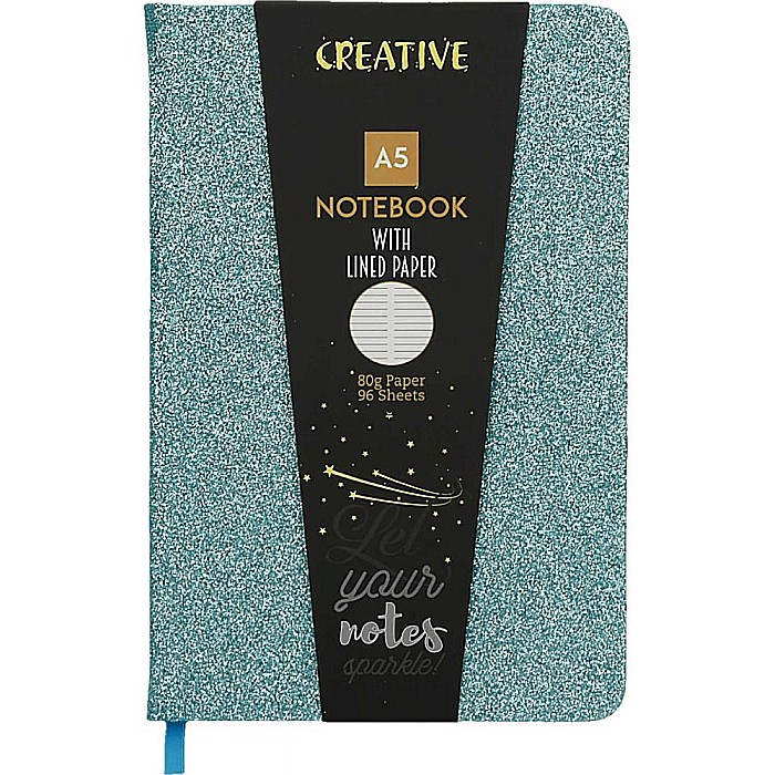 EU NOTES GLITTER A5, 96F, DR, DIVERSE CULORI 52946 [4]