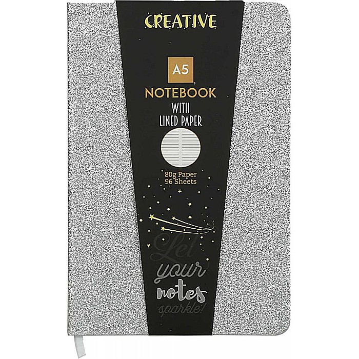 EU NOTES GLITTER A5, 96F, DR, DIVERSE CULORI 52946 [5]