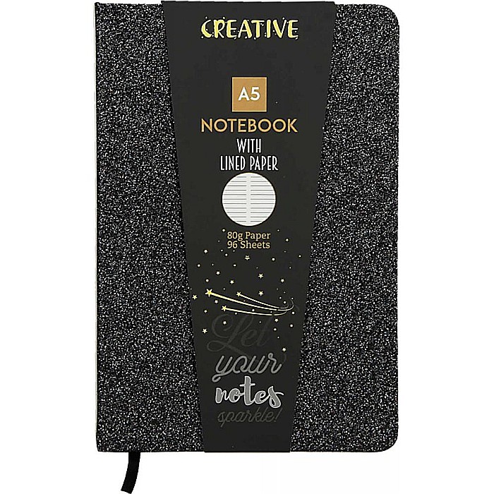 EU NOTES GLITTER A5, 96F, DR, DIVERSE CULORI 52946 [6]