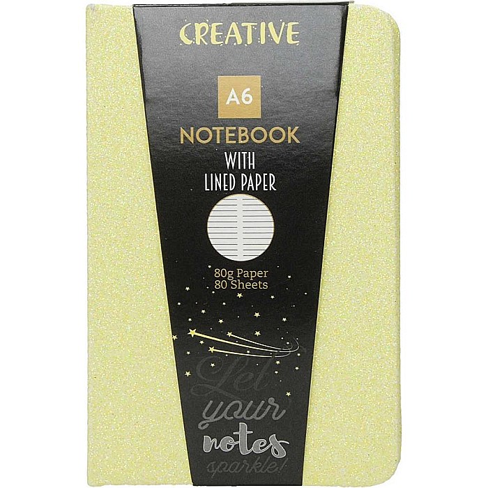 EU NOTES GLITTER A6, 96F, LINII, DIVERSE CULORI 52947 [2]