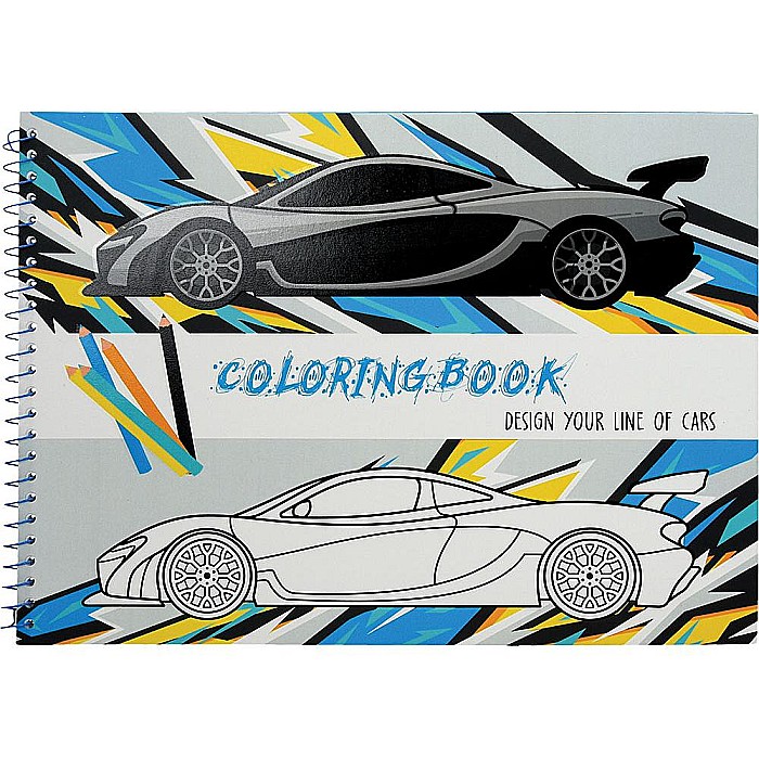 EU CARTE COLORAT A4 31F CREATIVE CARS 75096 [1]