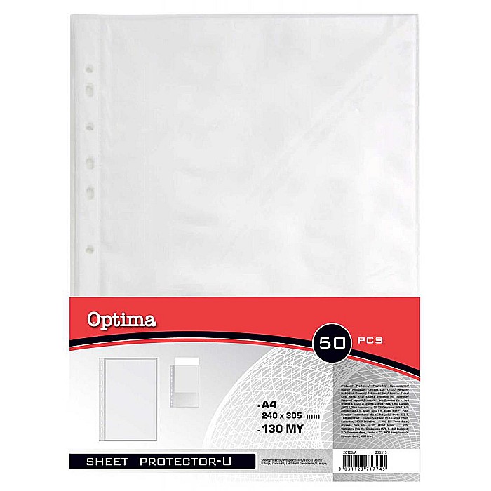 EU FOLIE PROTECTIE A4 130 MICRONI 50/SET 20108/A [1]